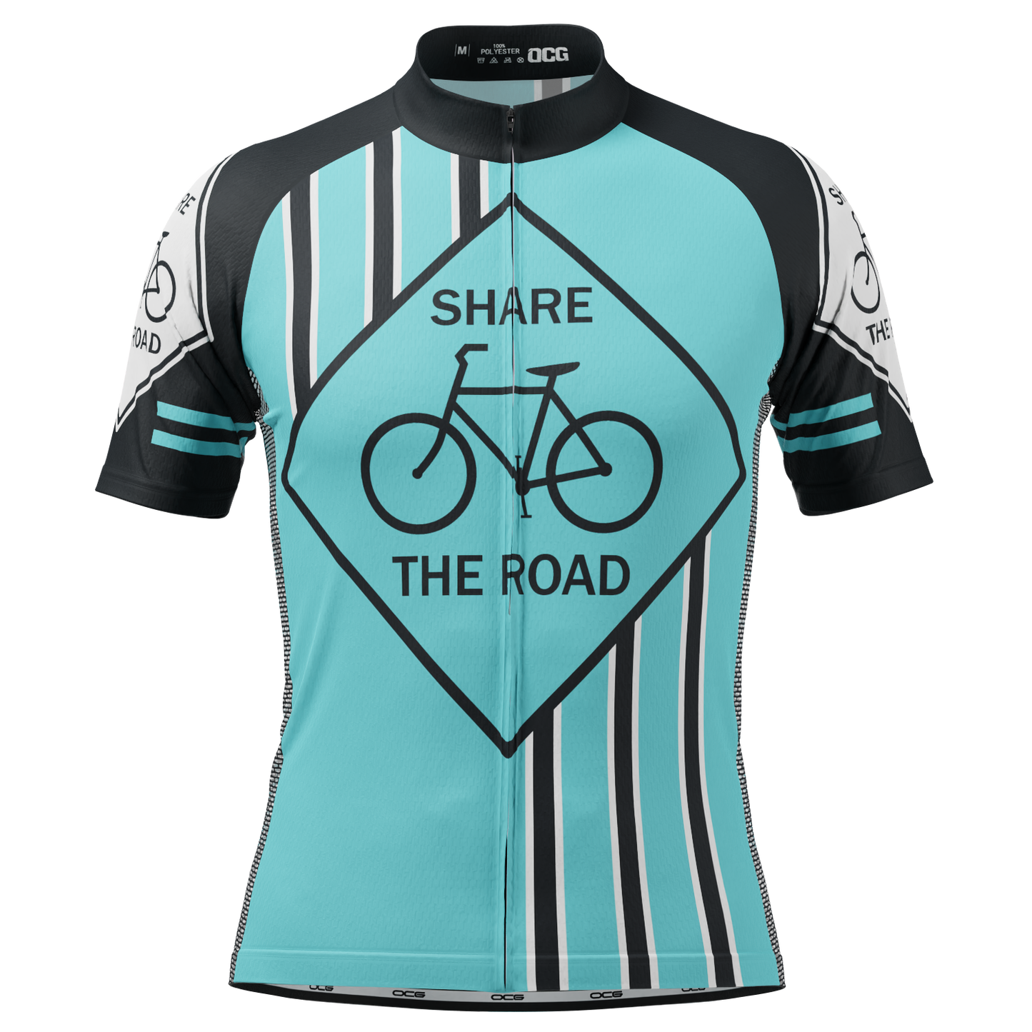 Men's Share the Road Short Sleeve Cycling Jersey