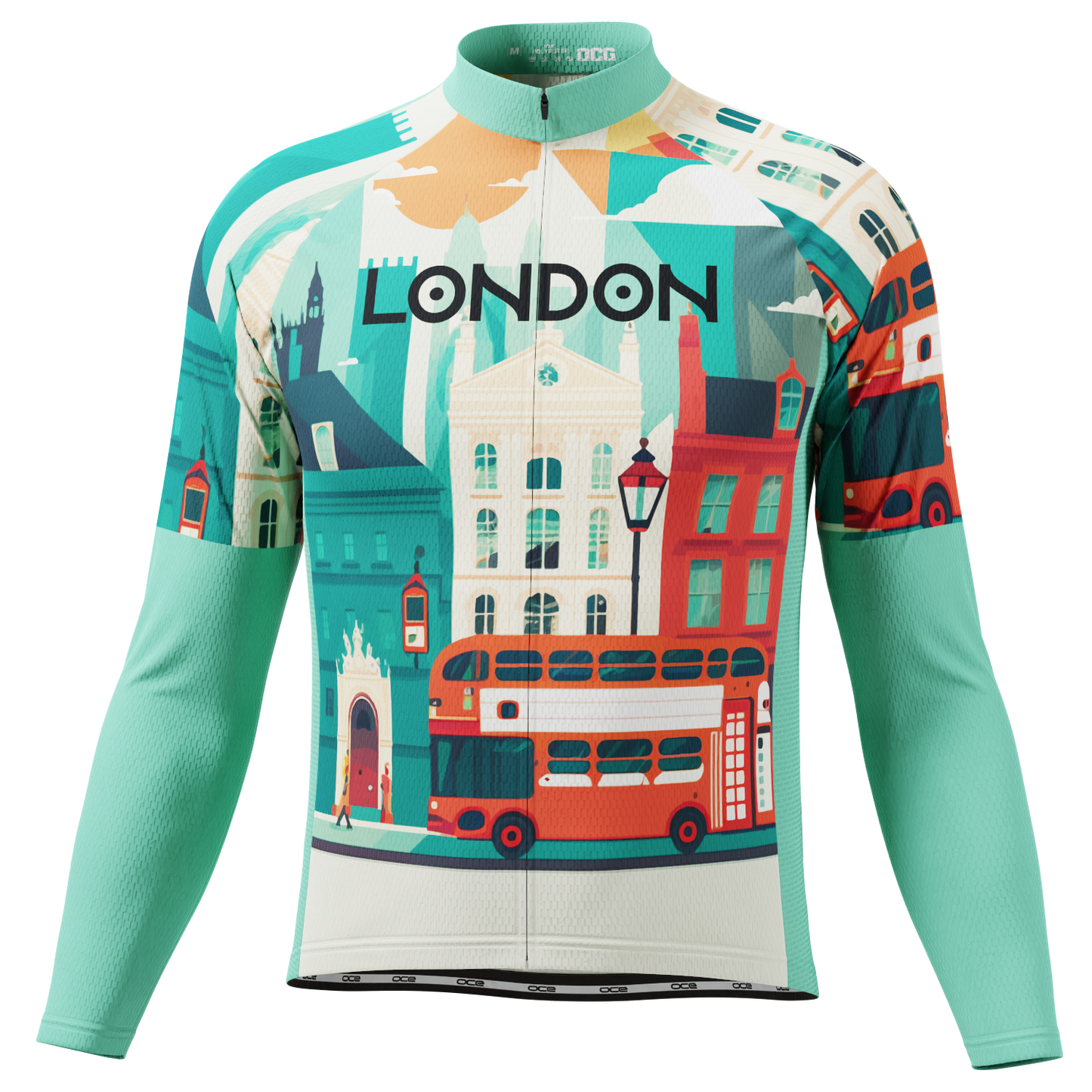 Men's Around The World - London Long Sleeve Cycling Jersey
