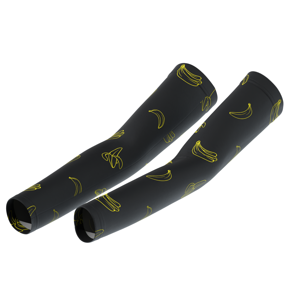 Women's Must Be Bananas Quick Dry Cycling Arm-Warmers