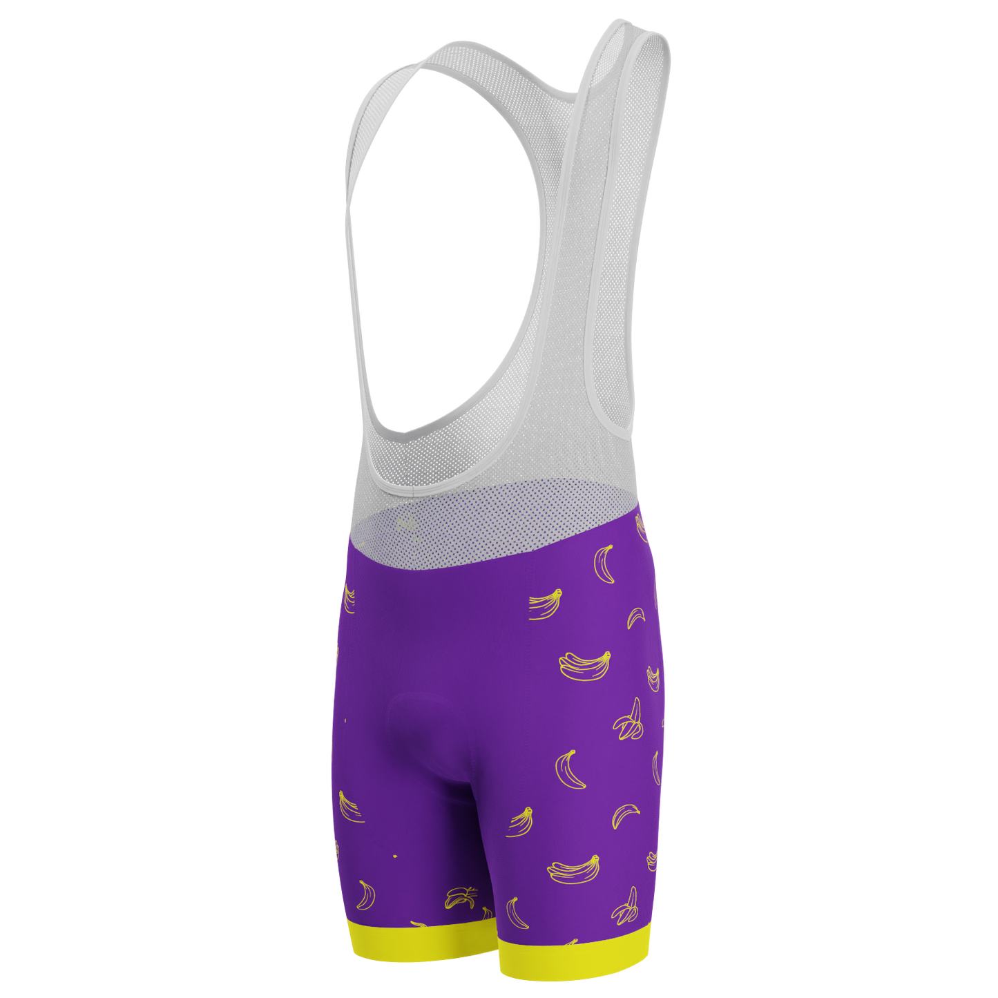 Men's Must Be Bananas Gel Padded Cycling Bib