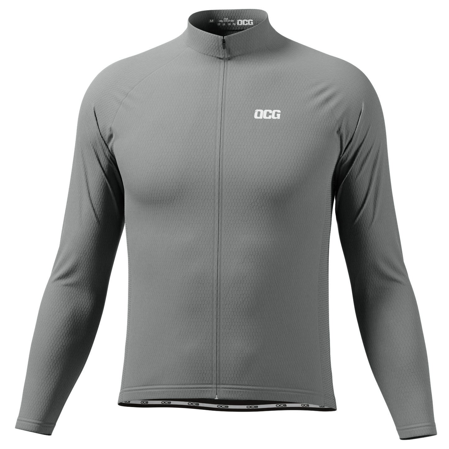Men's OCG Originals Basic Colors Long Sleeve Cycling Jersey
