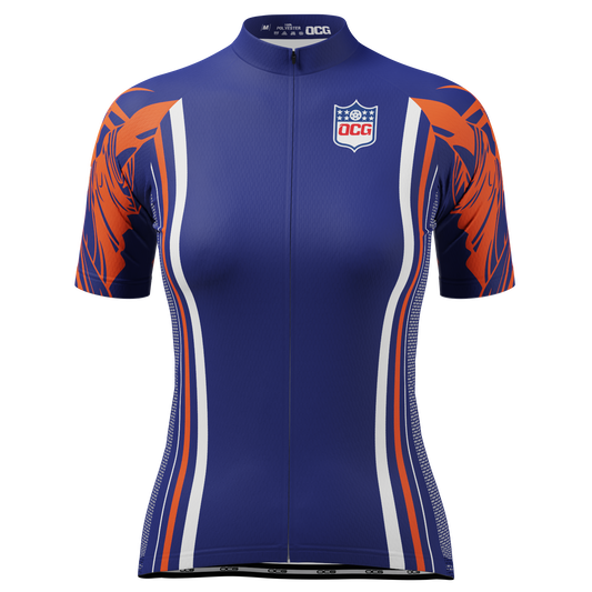 Women's Giant Football Short Sleeve Cycling Jersey
