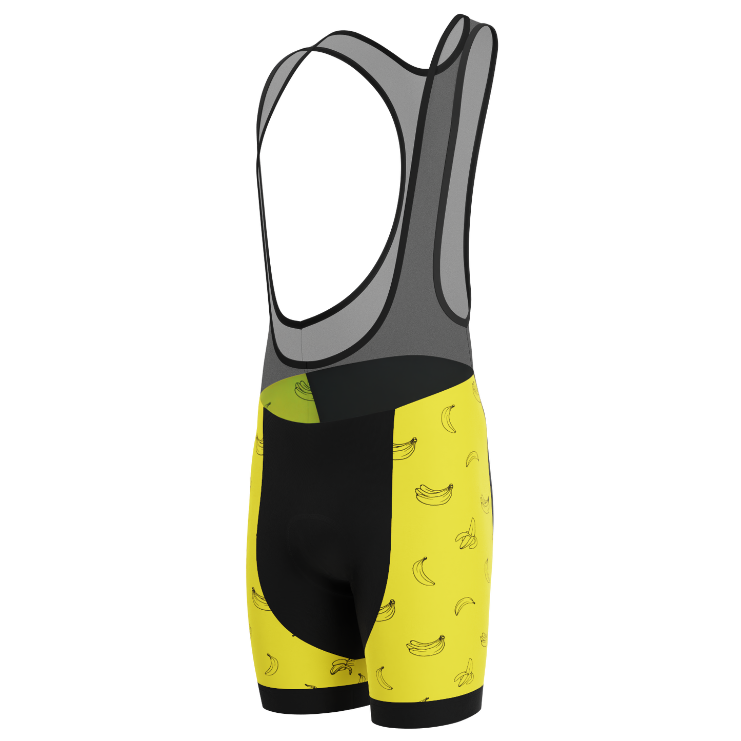 Men's Must Be Bananas Gel Padded Cycling Bib