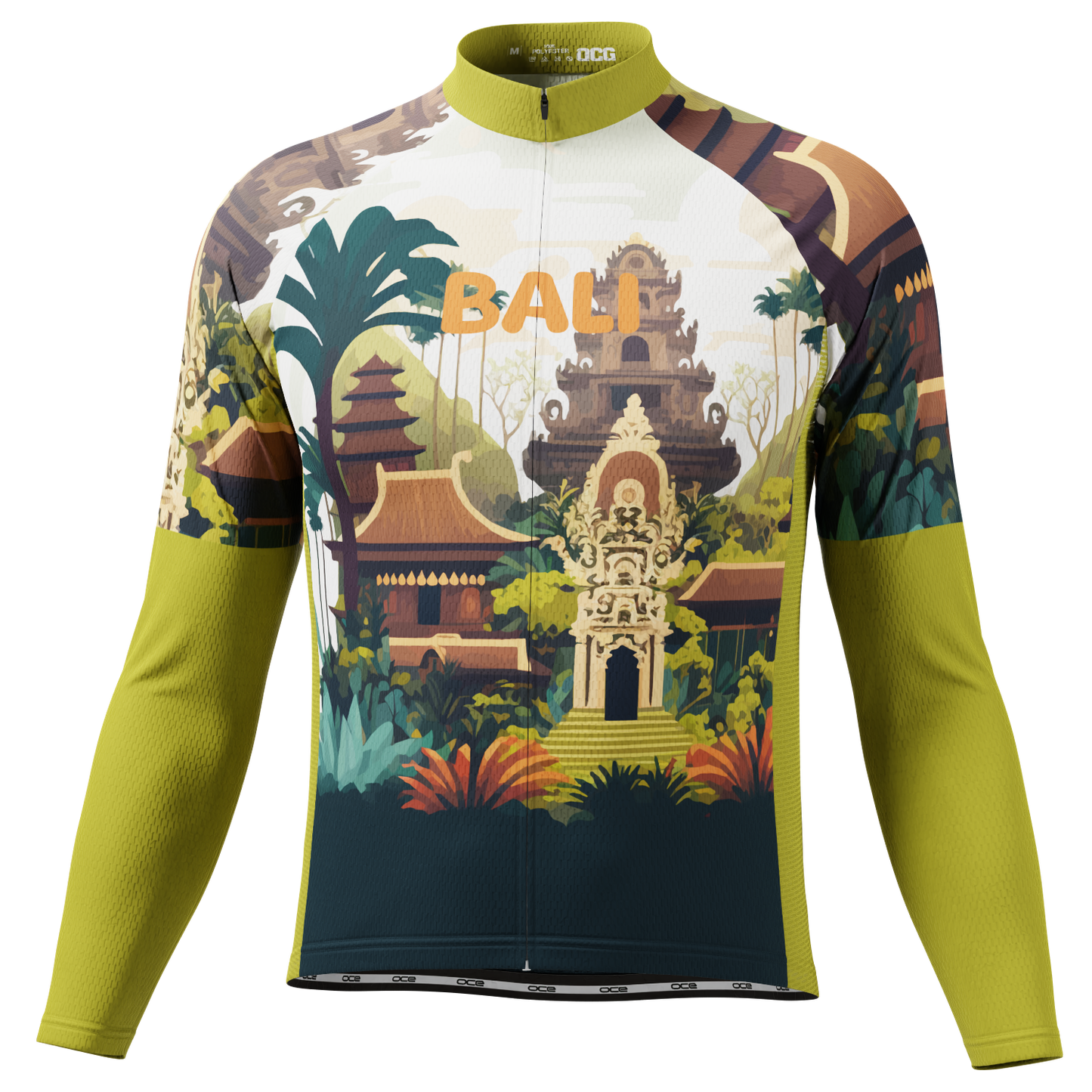 Men's Around The World - Bali Long Sleeve Cycling Jersey