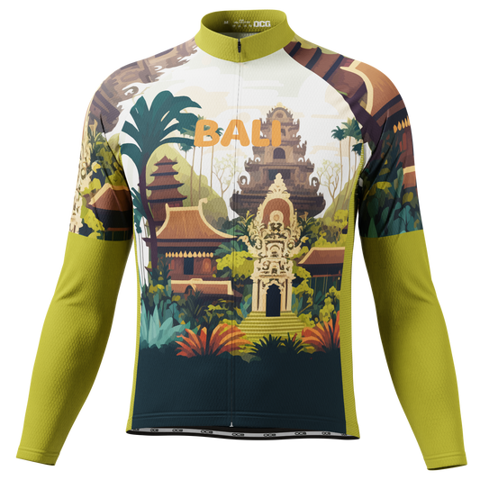 Men's Around The World - Bali Long Sleeve Cycling Jersey