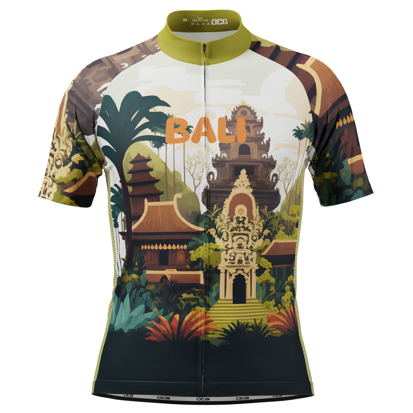 Men's Around The World - Bali Short Sleeve Cycling Jersey
