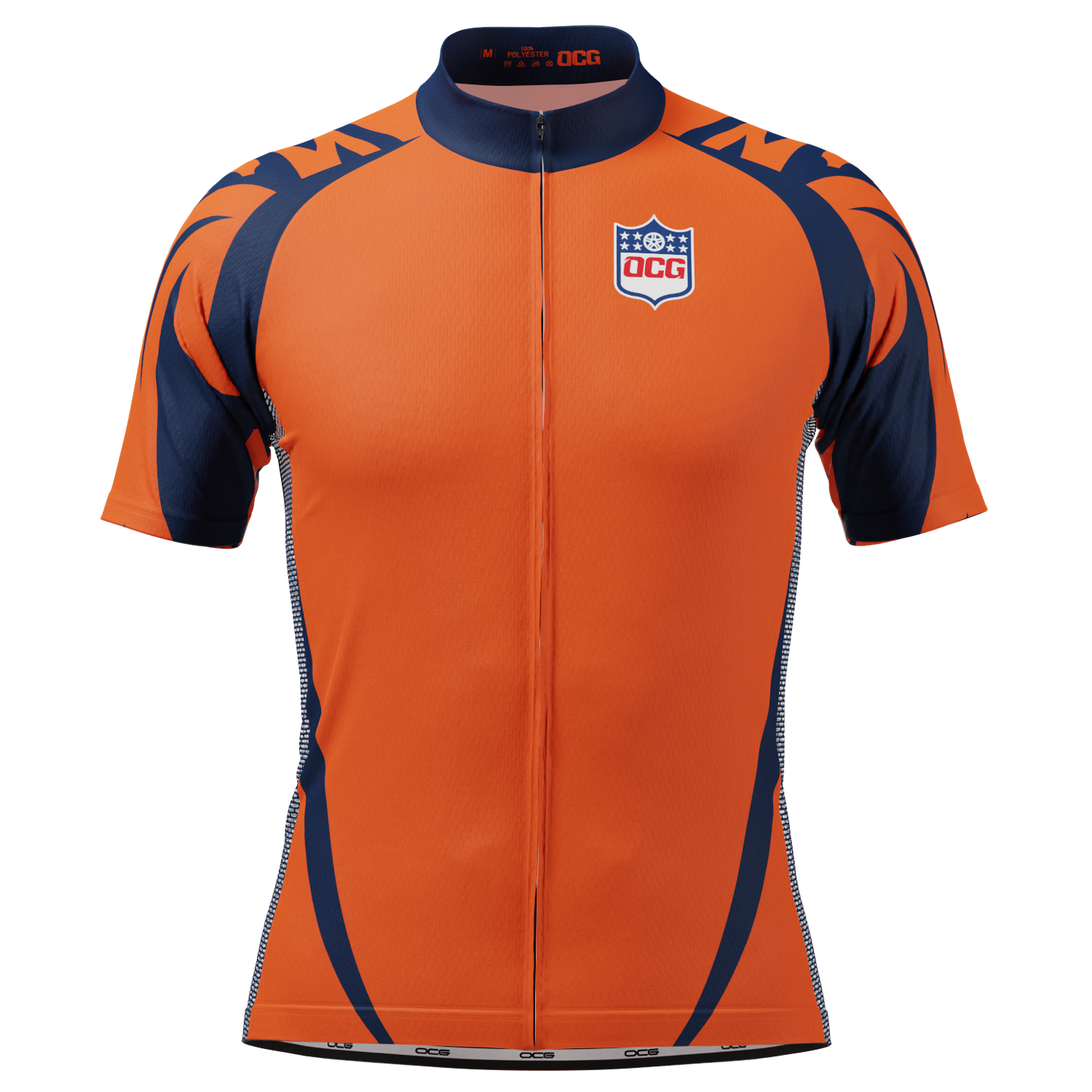 Men's Denver Football Short Sleeve Cycling Jersey