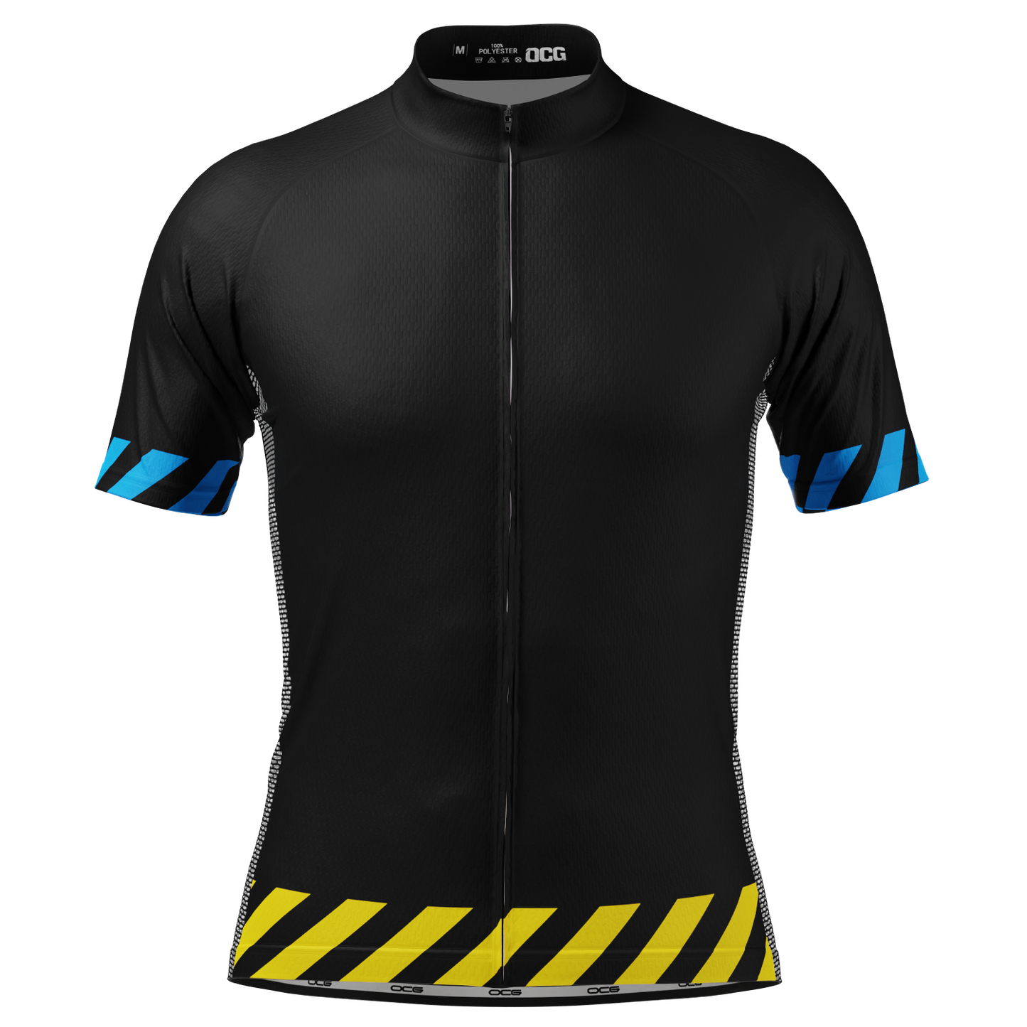 Men's Diagonals Short Sleeve Cycling Jersey