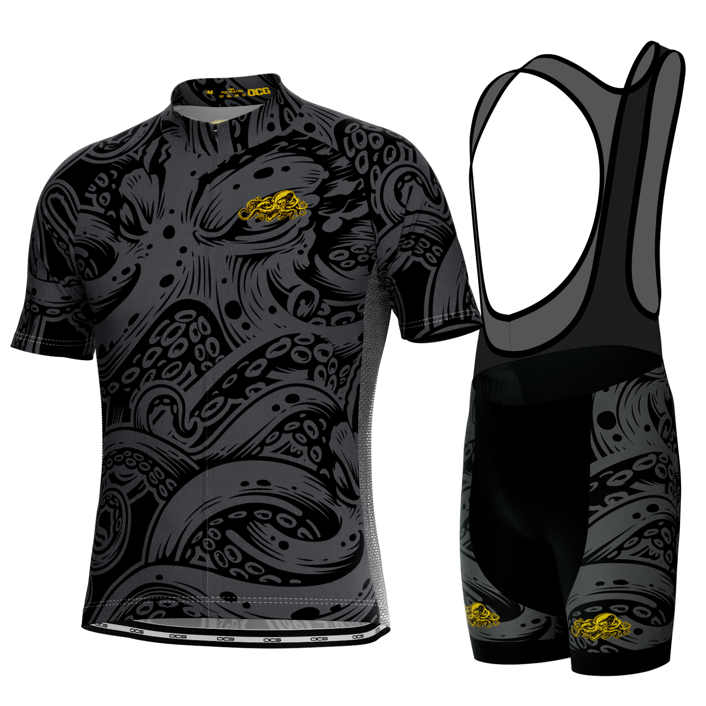 Men's The Ink Octopus 2 Piece Cycling Kit