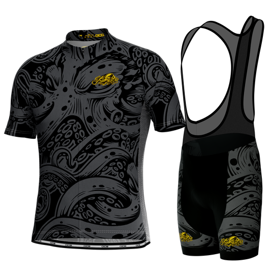 Men's The Ink Octopus 2 Piece Cycling Kit