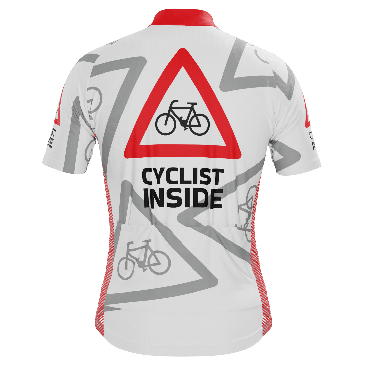 Men's Cyclist Inside Short Sleeve Cycling Jersey