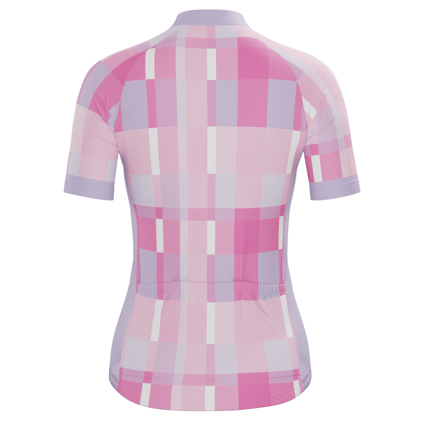 Women's Classic Tartan Short Sleeve Cycling Jersey