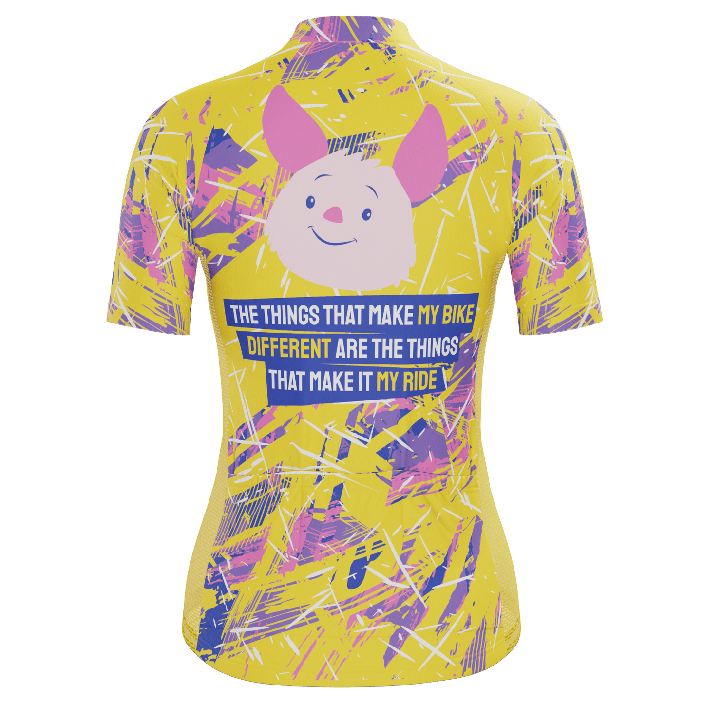 Women's Piglet's Ride Short Sleeve Cycling Jersey