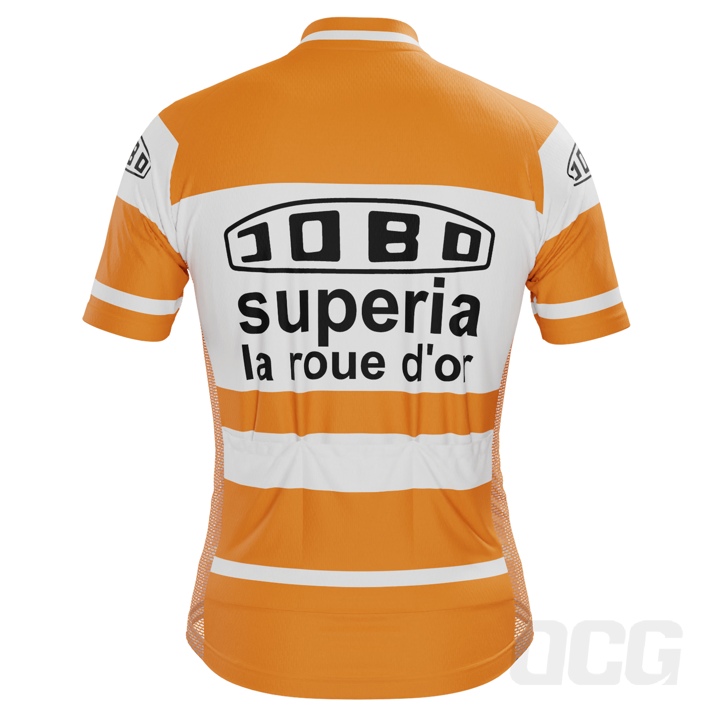 Men's Retro 1978 Jobo Superia  Short Sleeve Cycling Jersey