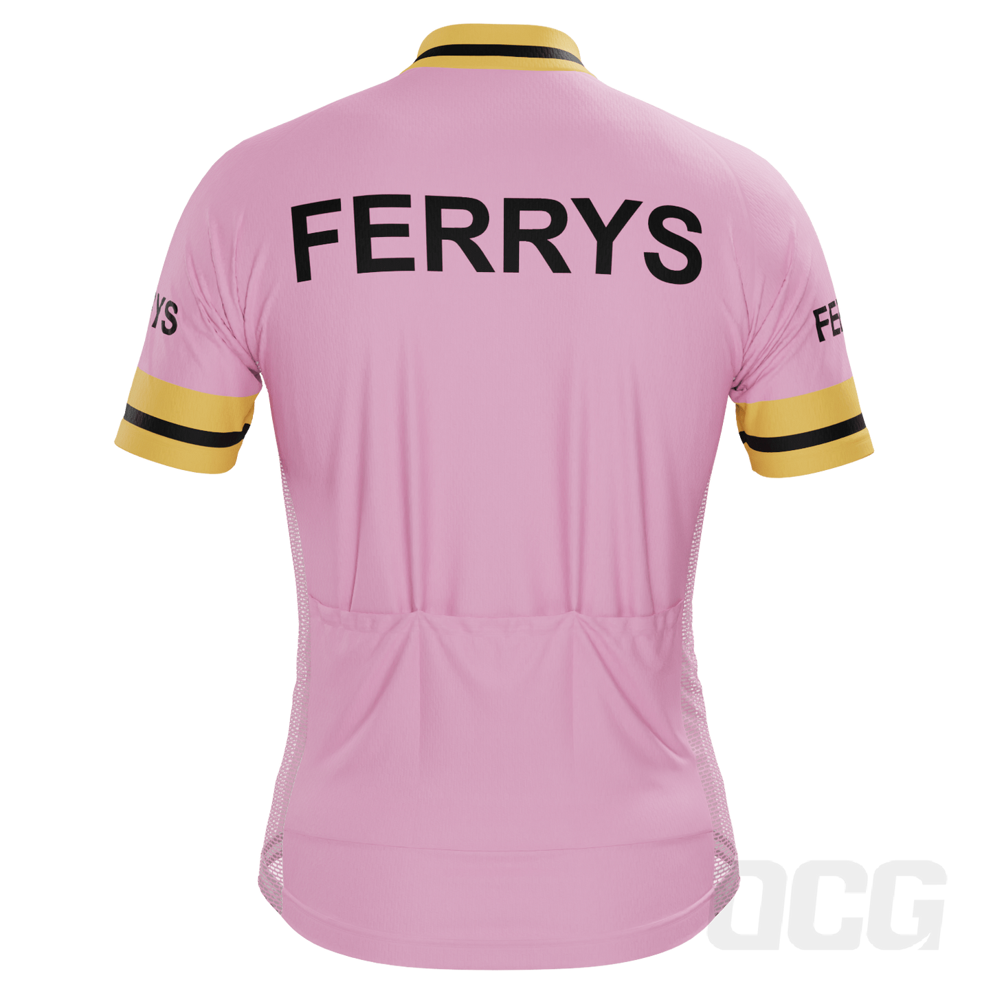 Men's Retro Ferrys 1960's Short Sleeve Cycling Jersey