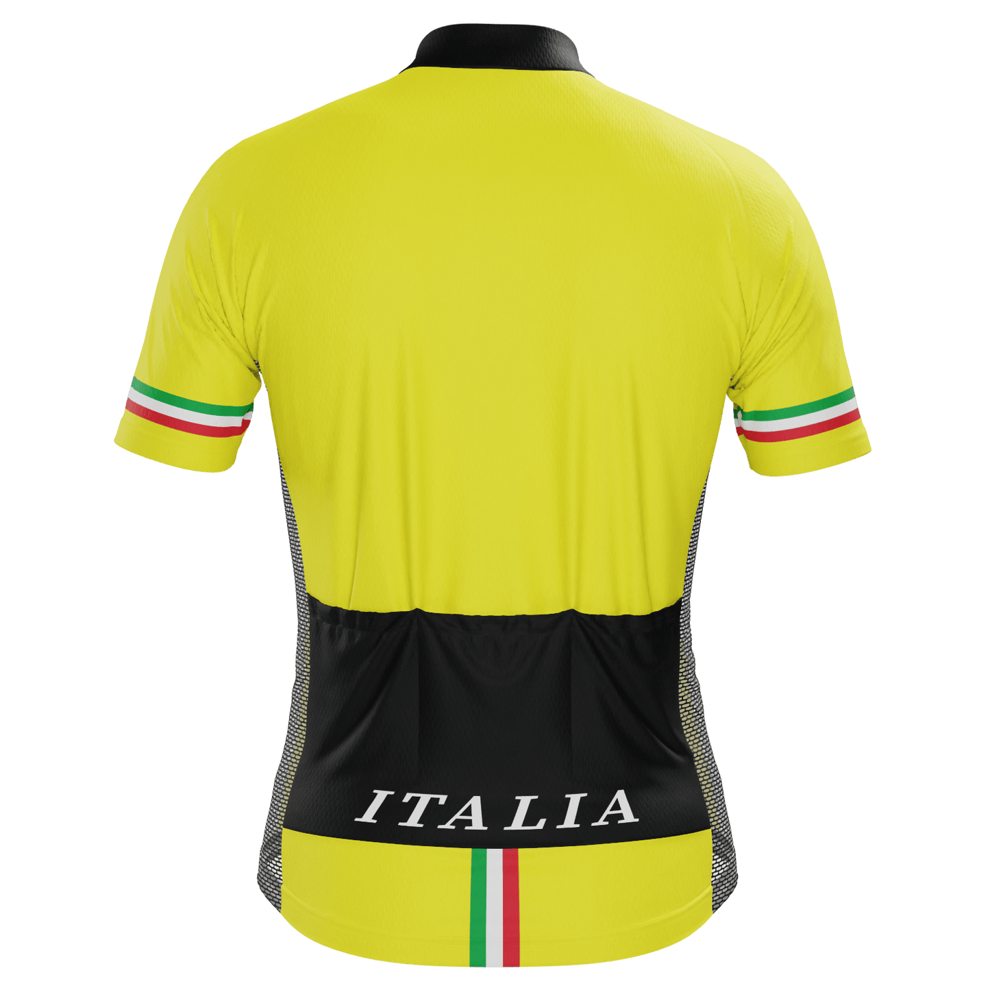 Men's High Viz Italia Short Sleeve Cycling Jersey