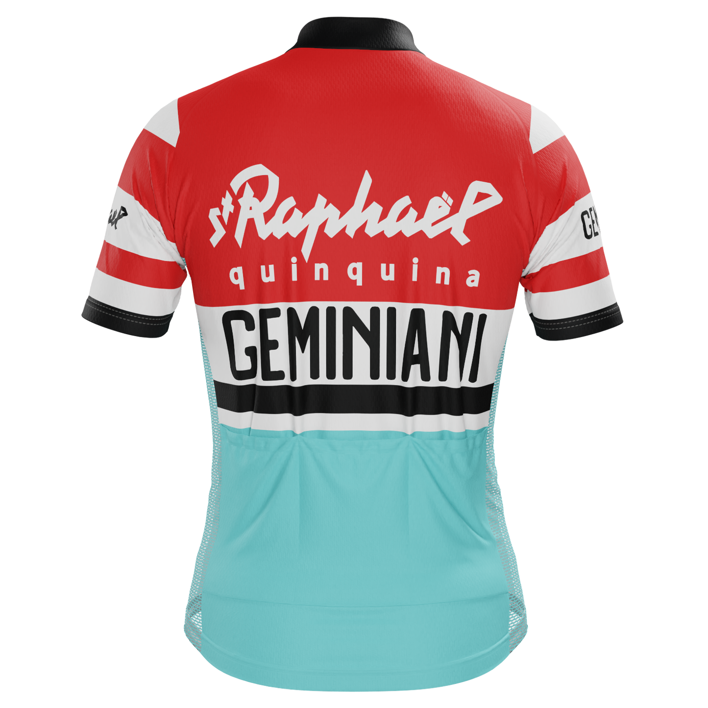 Men's St Raphael-Geminiani Retro Short Sleeve Cycling Jersey