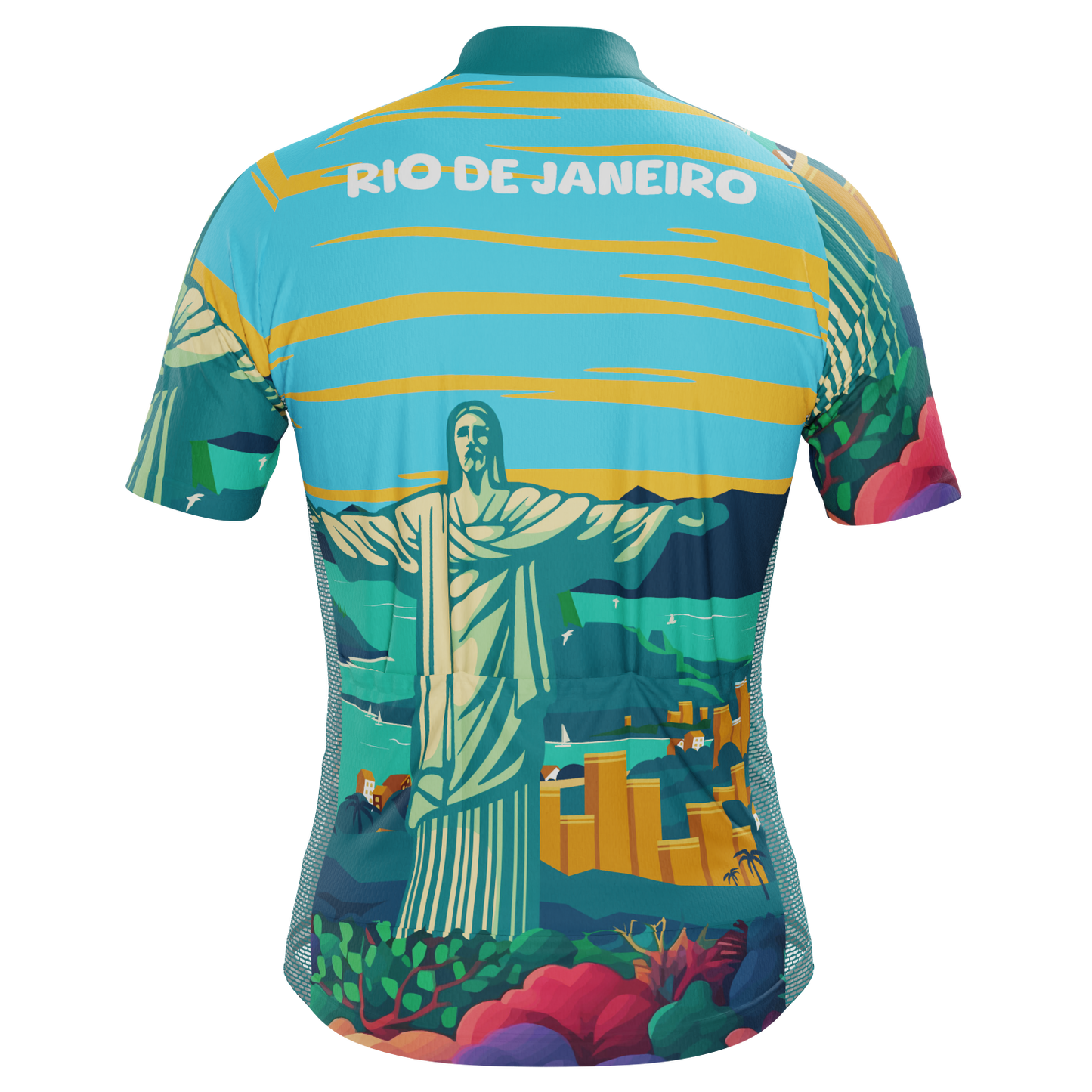 Men's Around The World - Rio de Janeiro Short Sleeve Cycling Jersey