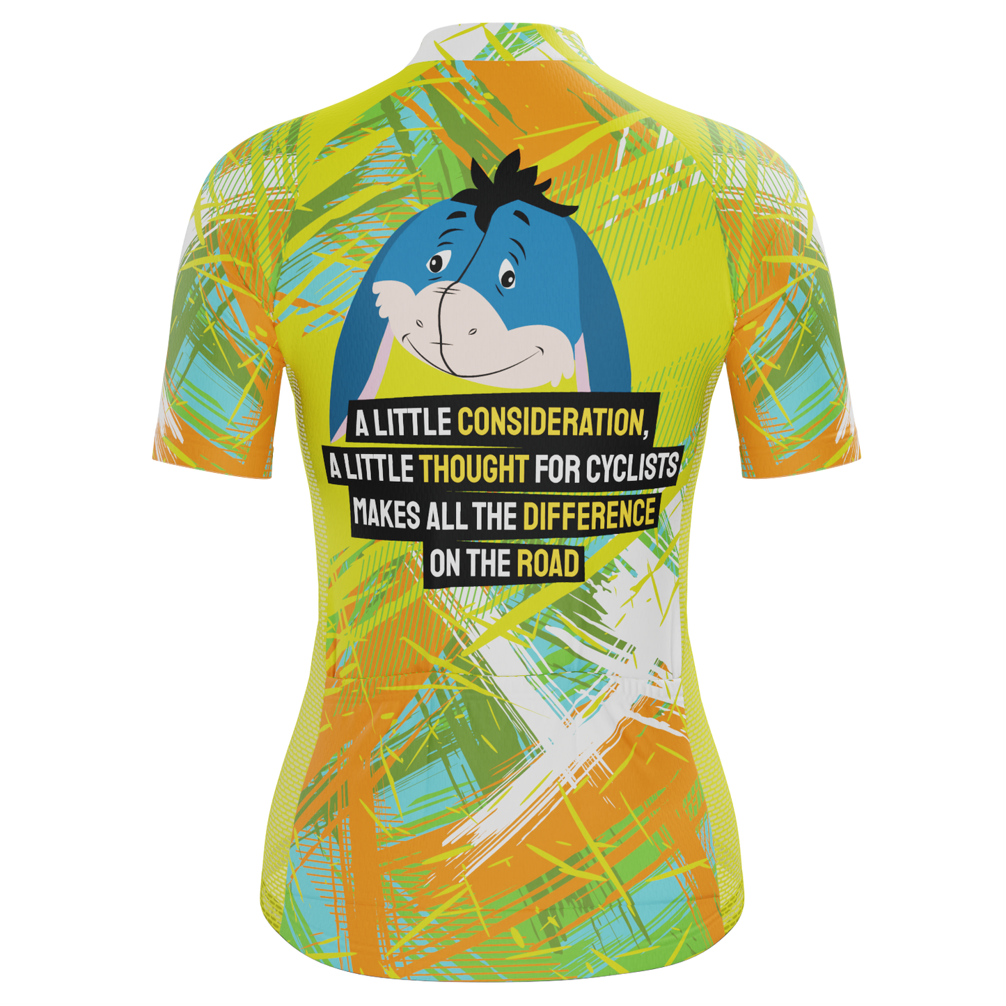 Women's Eeyore On The Road Short Sleeve Cycling Jersey