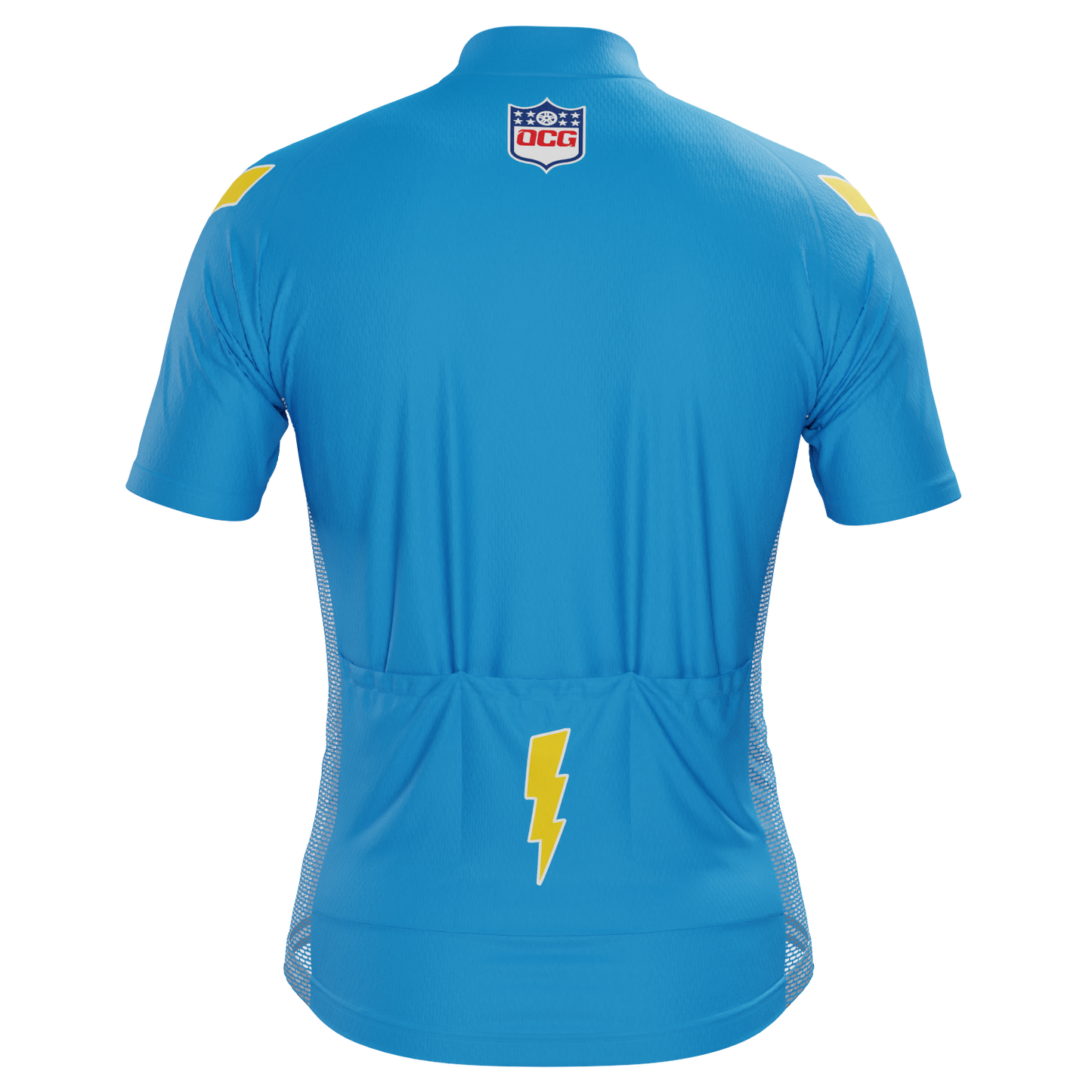 Men's Charger Football Short Sleeve Cycling Jersey