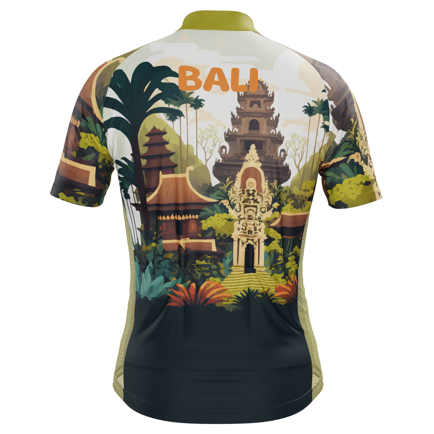 Men's Around The World - Bali Short Sleeve Cycling Jersey
