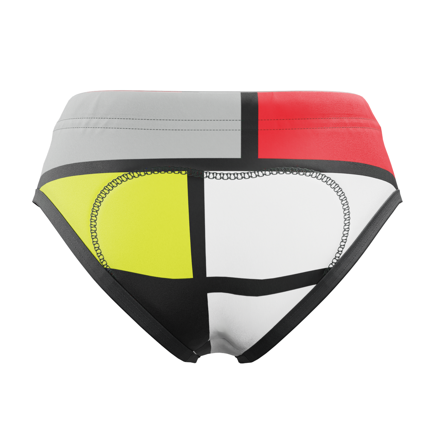 Women's Retro La Vie En Claire Gel Padded Cycling Underwear-Briefs