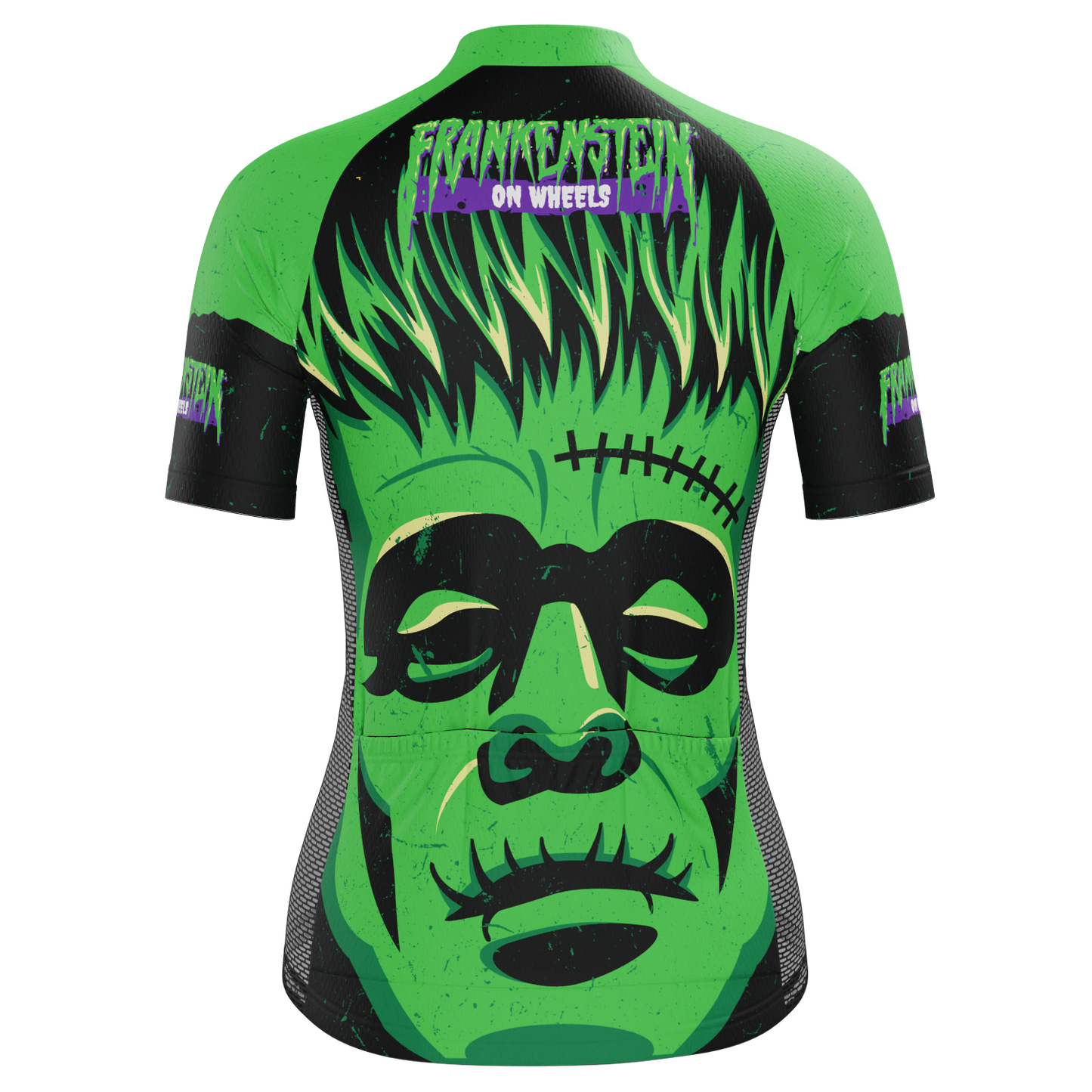 Women's Frankenstein On Wheels Short Sleeve Cycling Jersey
