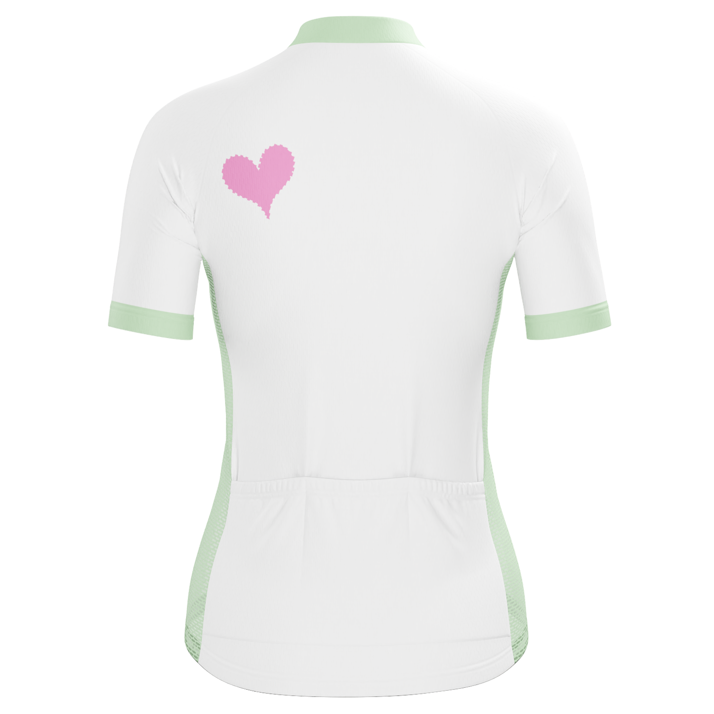 Women's Love Hearts Short Sleeve Cycling Jersey
