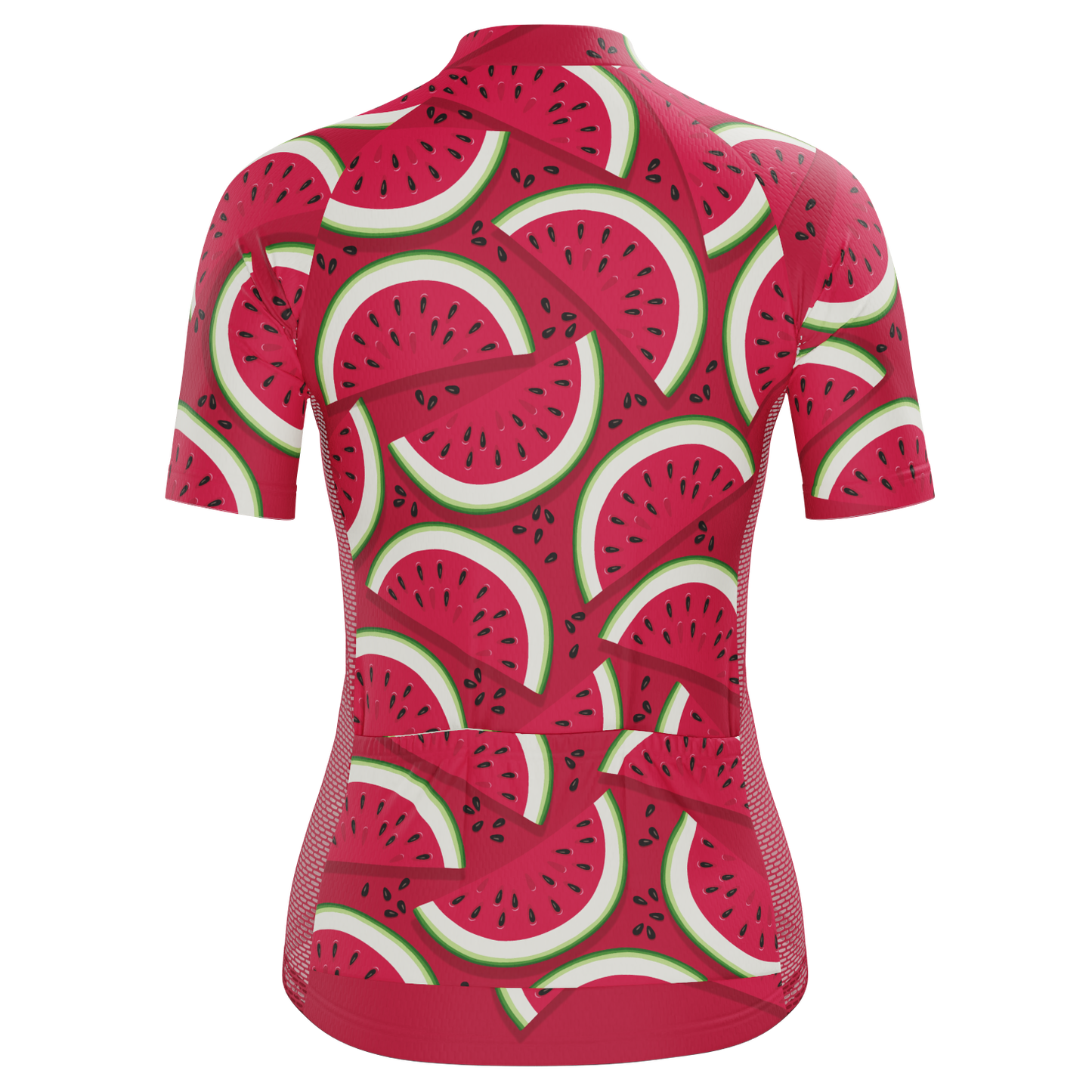 Women's Full Watermelon Fruity Short Sleeve Cycling Jersey