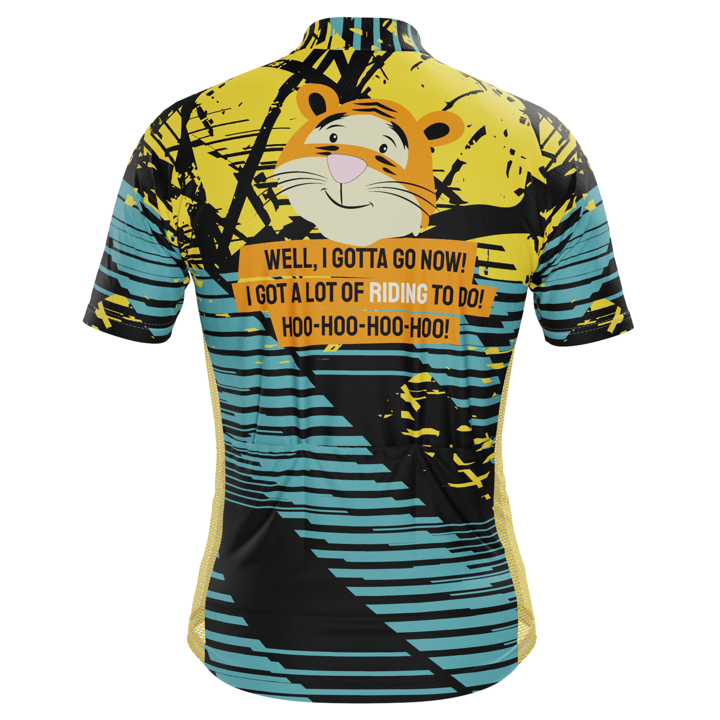 Men's Tigger Ridding Short Sleeve Cycling Jersey