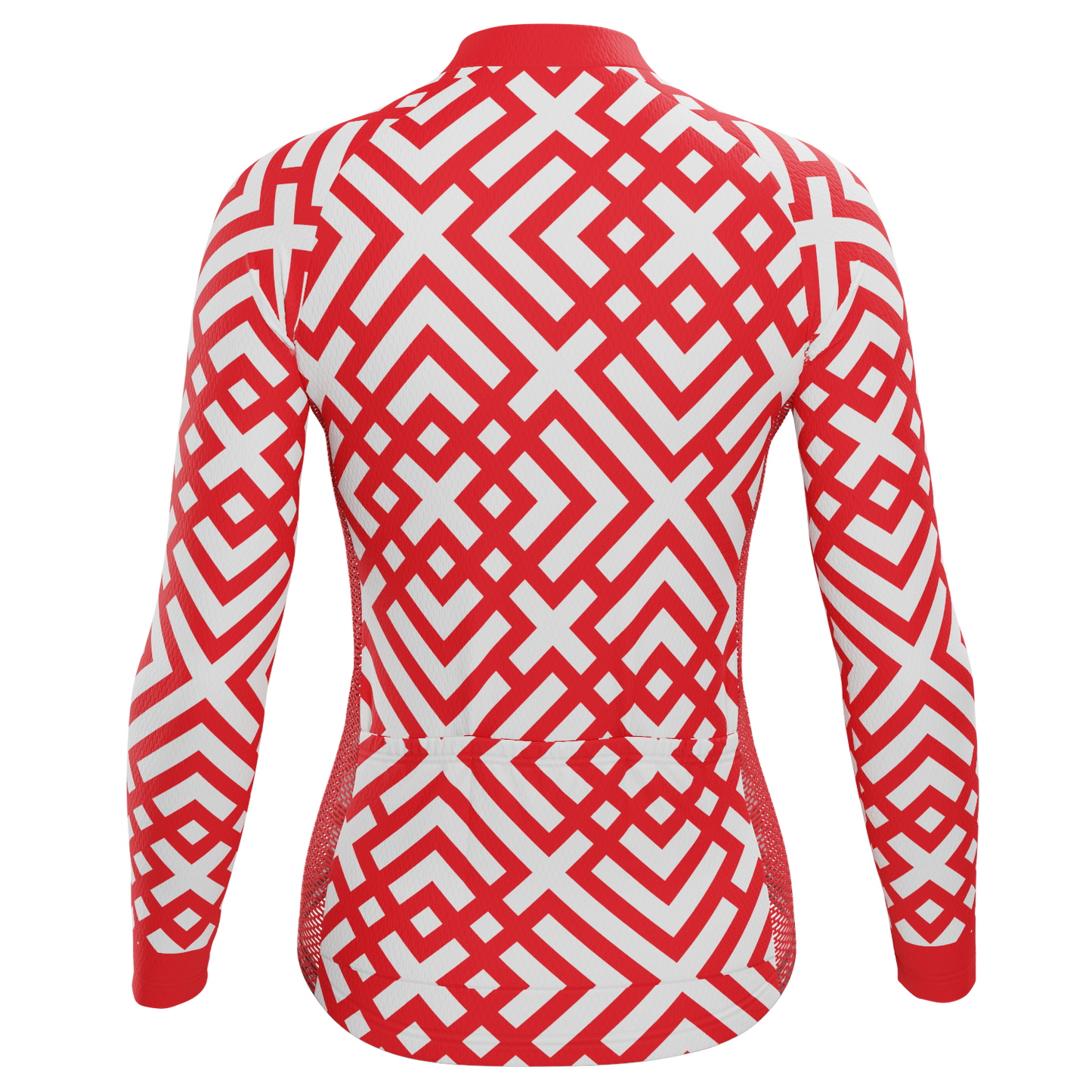 Women's Cross Hatch Long Sleeve Cycling Jersey