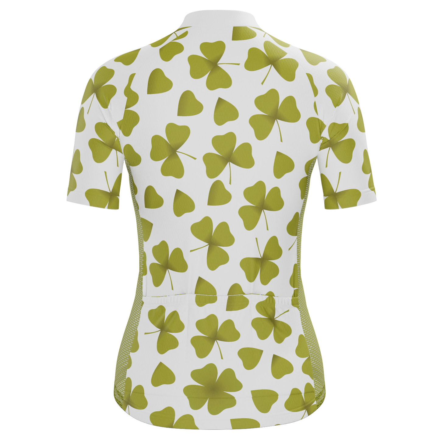 Women's Three Leaf Clover Short Sleeve Cycling Jersey
