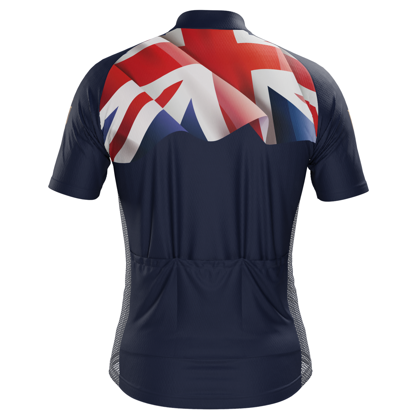 Men's UK Flag Short Sleeve Cycling Jersey