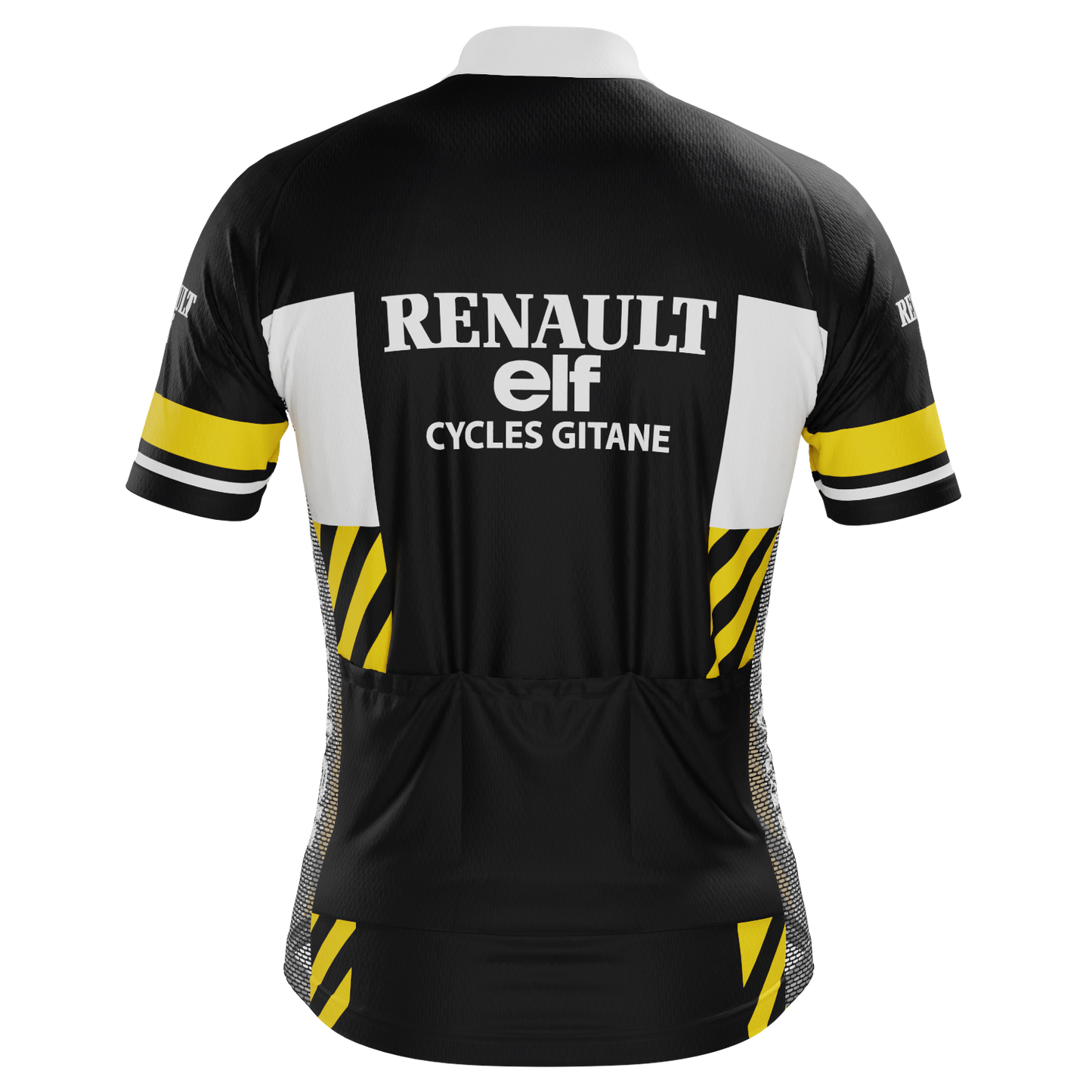 Men's Retro Auto Short Sleeve Cycling Jersey