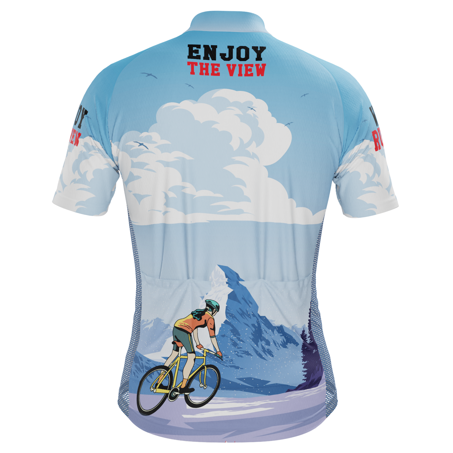 Men's Why Rush Short Sleeve Cycling Jersey