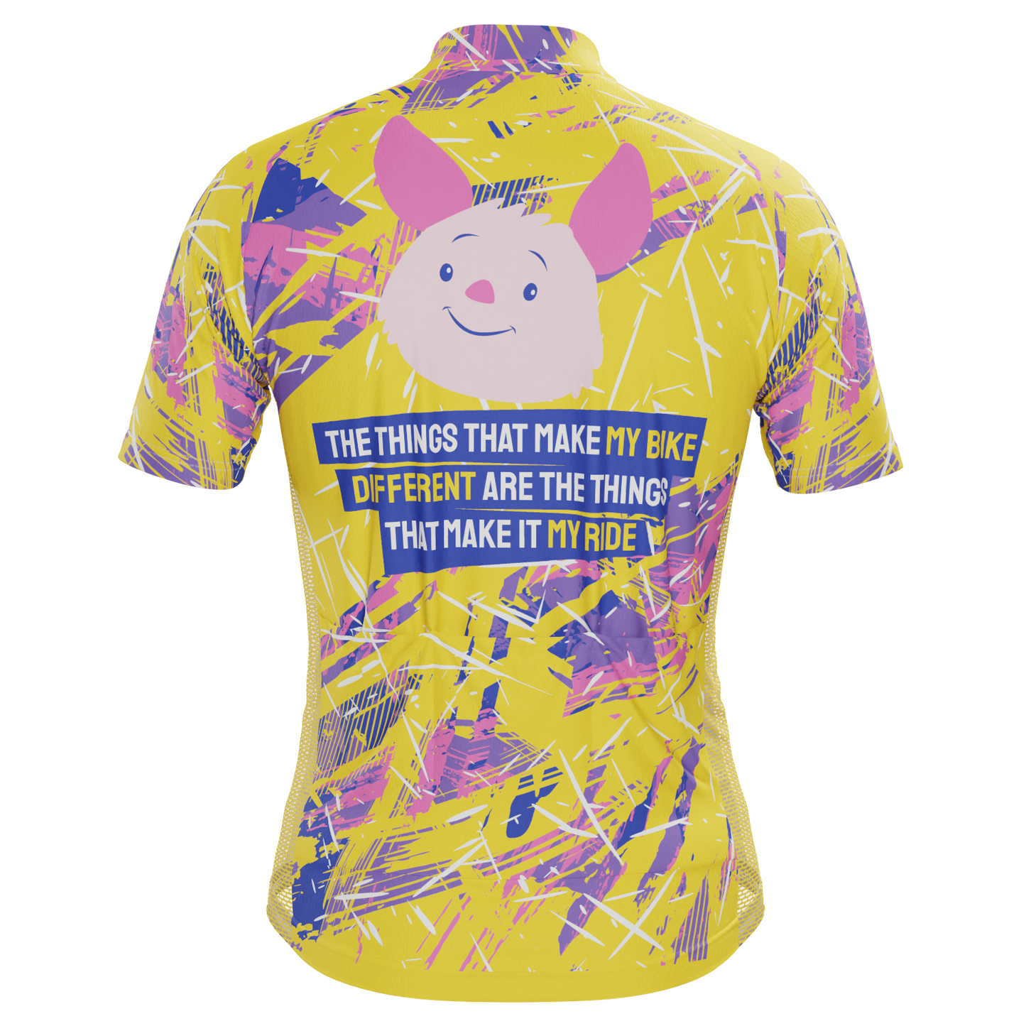 Men's Piglet's Ride Short Sleeve Cycling Jersey