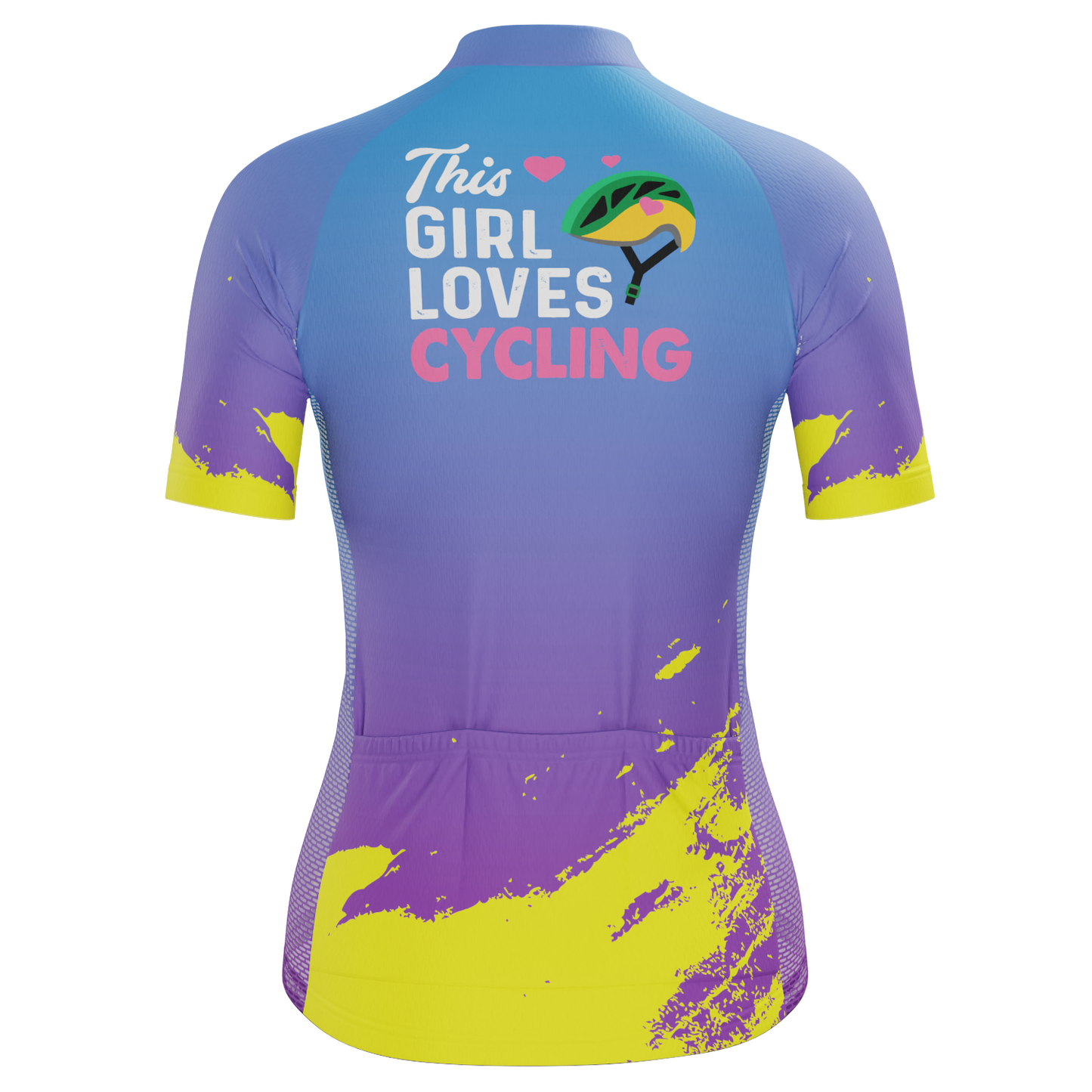 Women's This Girl Likes to Cycling Short Sleeve Cycling Jersey