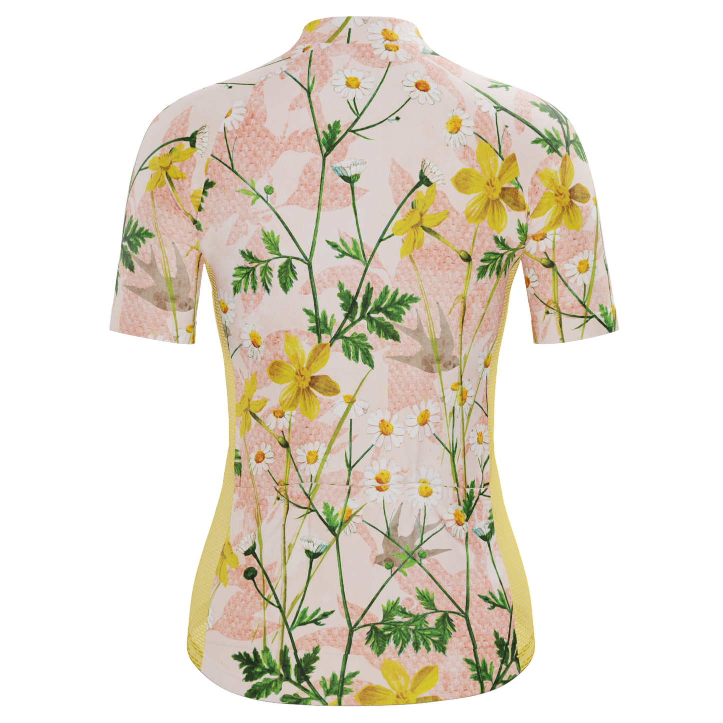Women's Daisies Short Sleeve Cycling Jersey