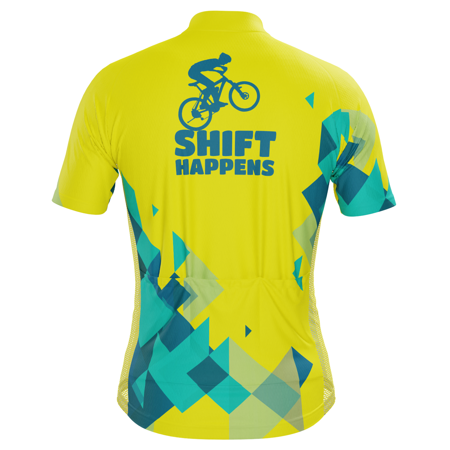 Men's Shift Happens, Embrace It In Style! Short Sleeve Cycling Jersey