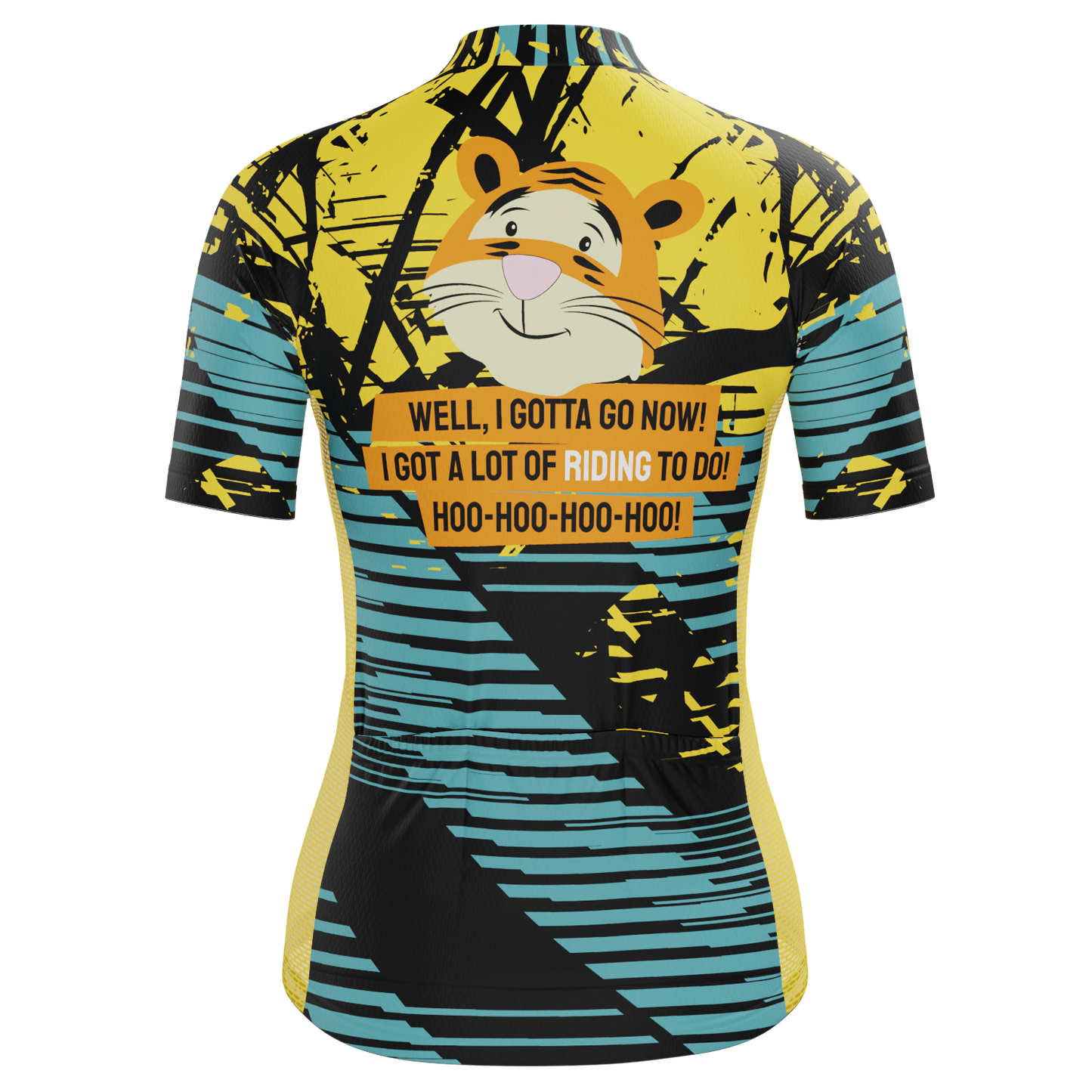 Women's Tigger Ridding Short Sleeve Cycling Jersey