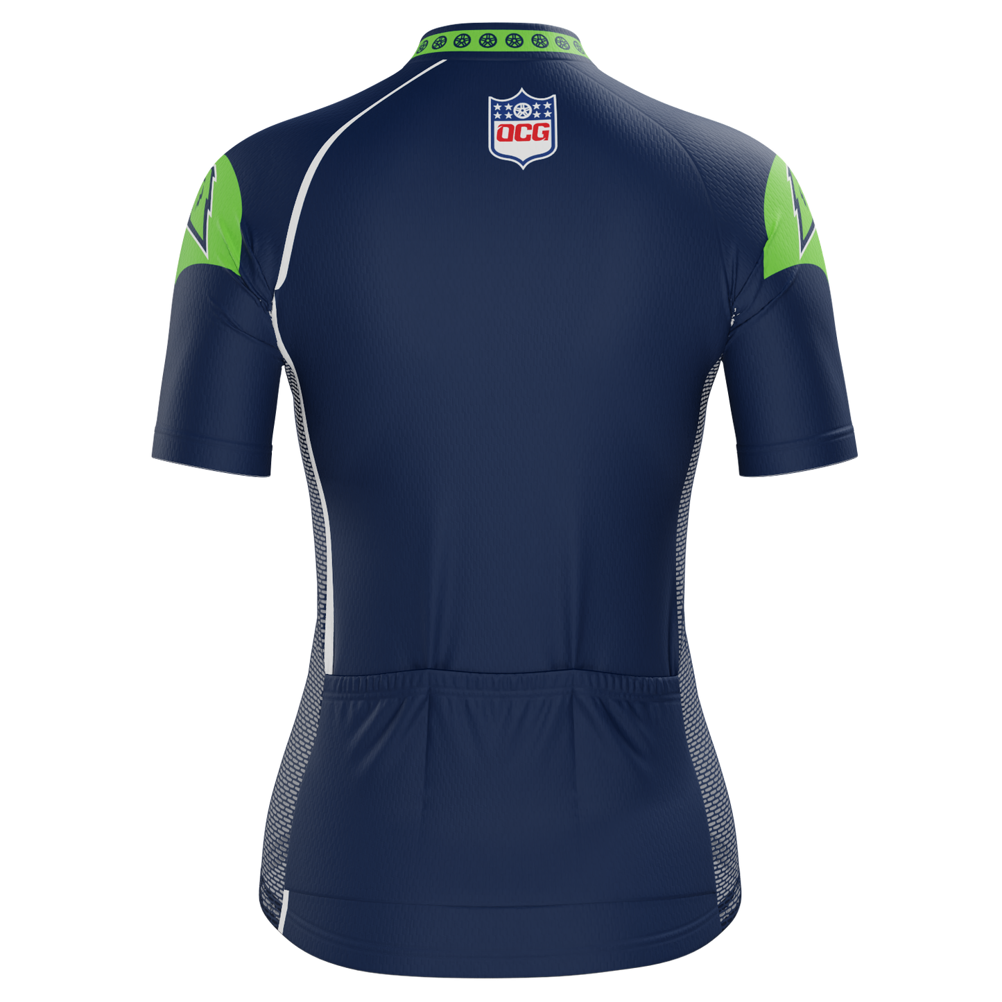 Women's Seattle Football Short Sleeve Cycling Jersey