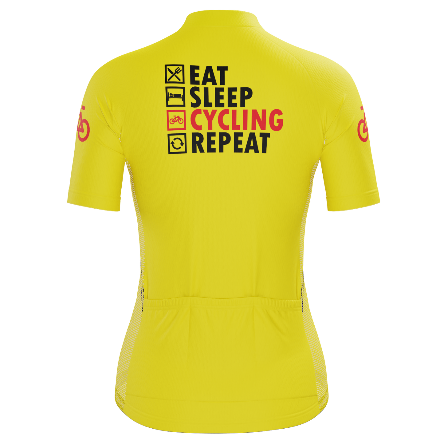 Women's Eat, Sleep, Cycling, Repeat Short Sleeve Cycling Jersey