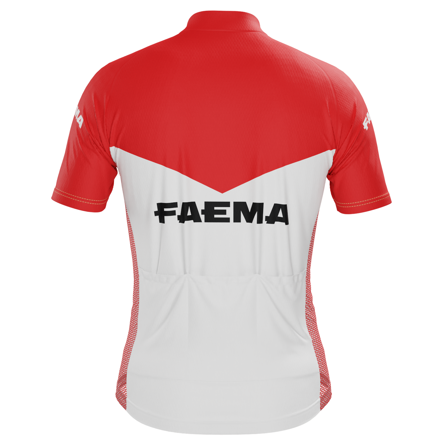 Men's Retro Espresso Short Sleeve Cycling Jersey