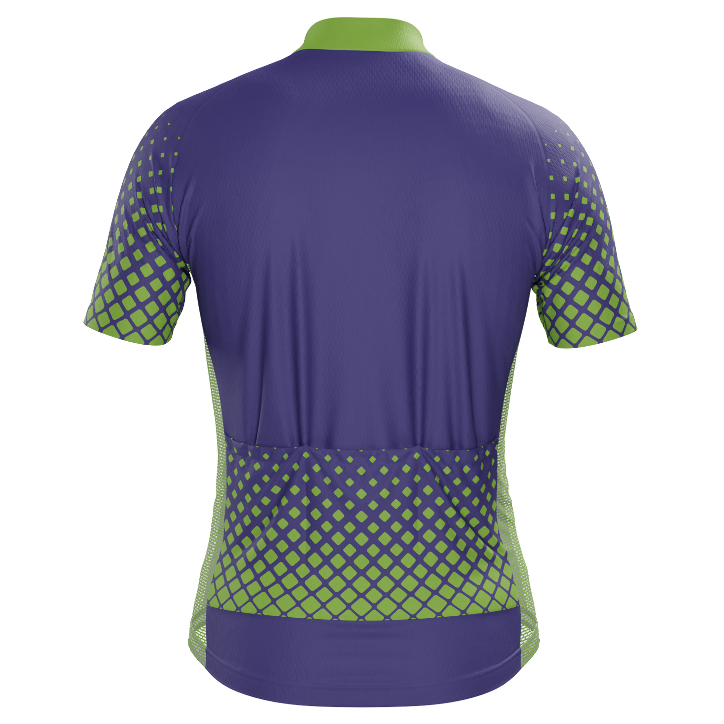 Men's Wind Breaker Dots Short Sleeve Cycling Jersey