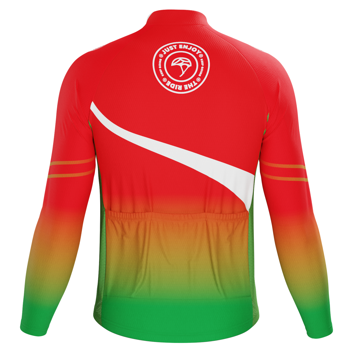 Men's Just Enjoy The Ride Long Sleeve Cycling Jersey