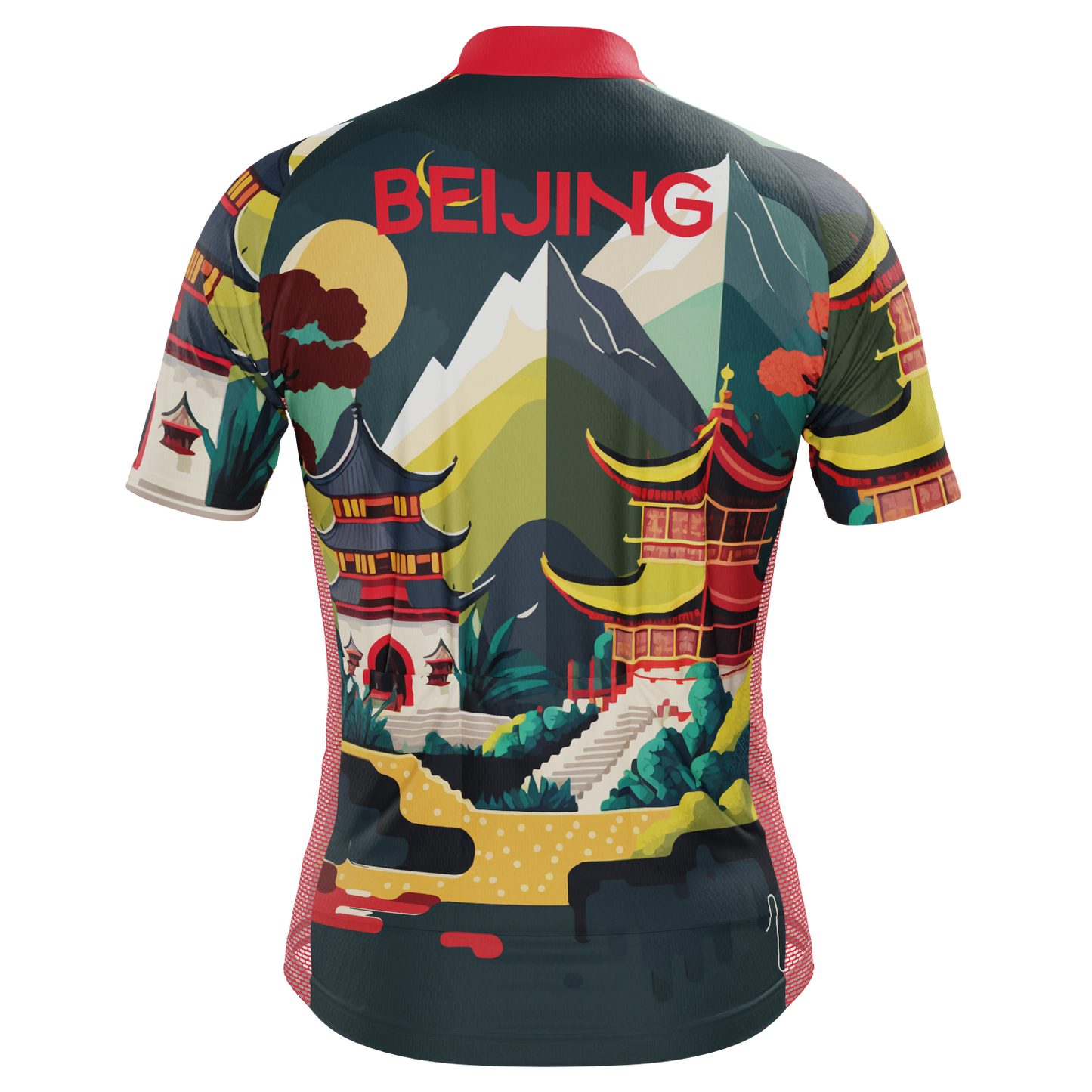 Men's Around The World - Beijing Short Sleeve Cycling Jersey