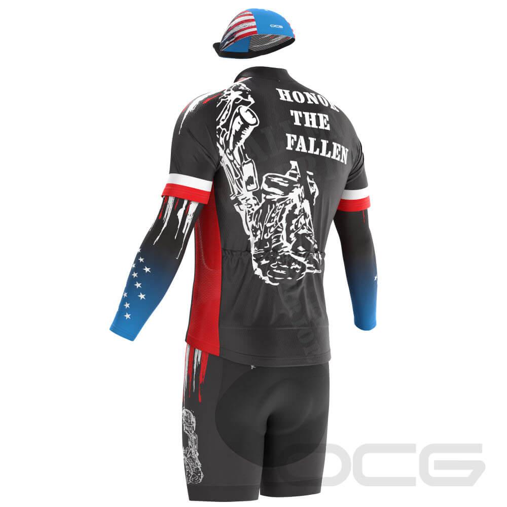Men's Honor the Fallen 4 Piece Cycling Kit