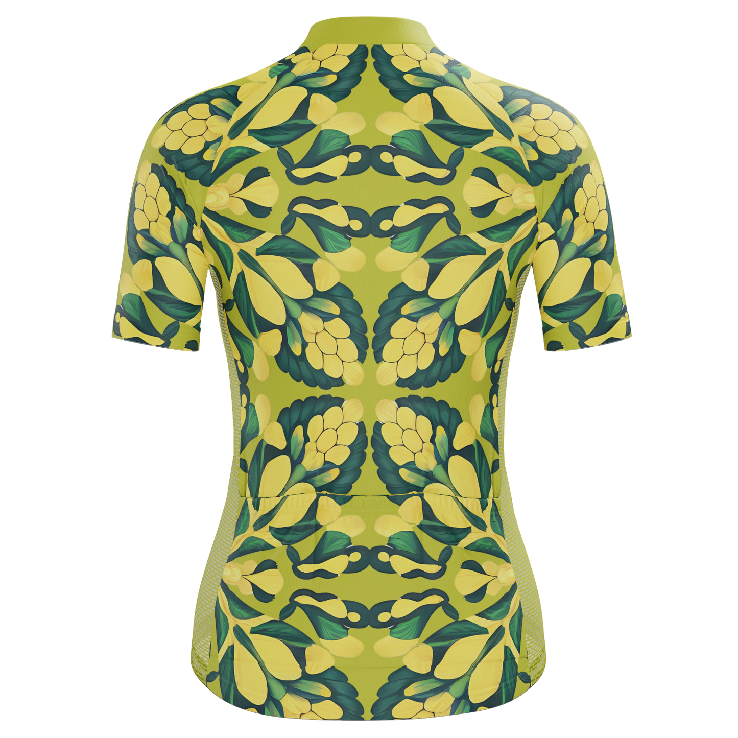 Women's The Golden Wattle Short Sleeve Cycling Jersey