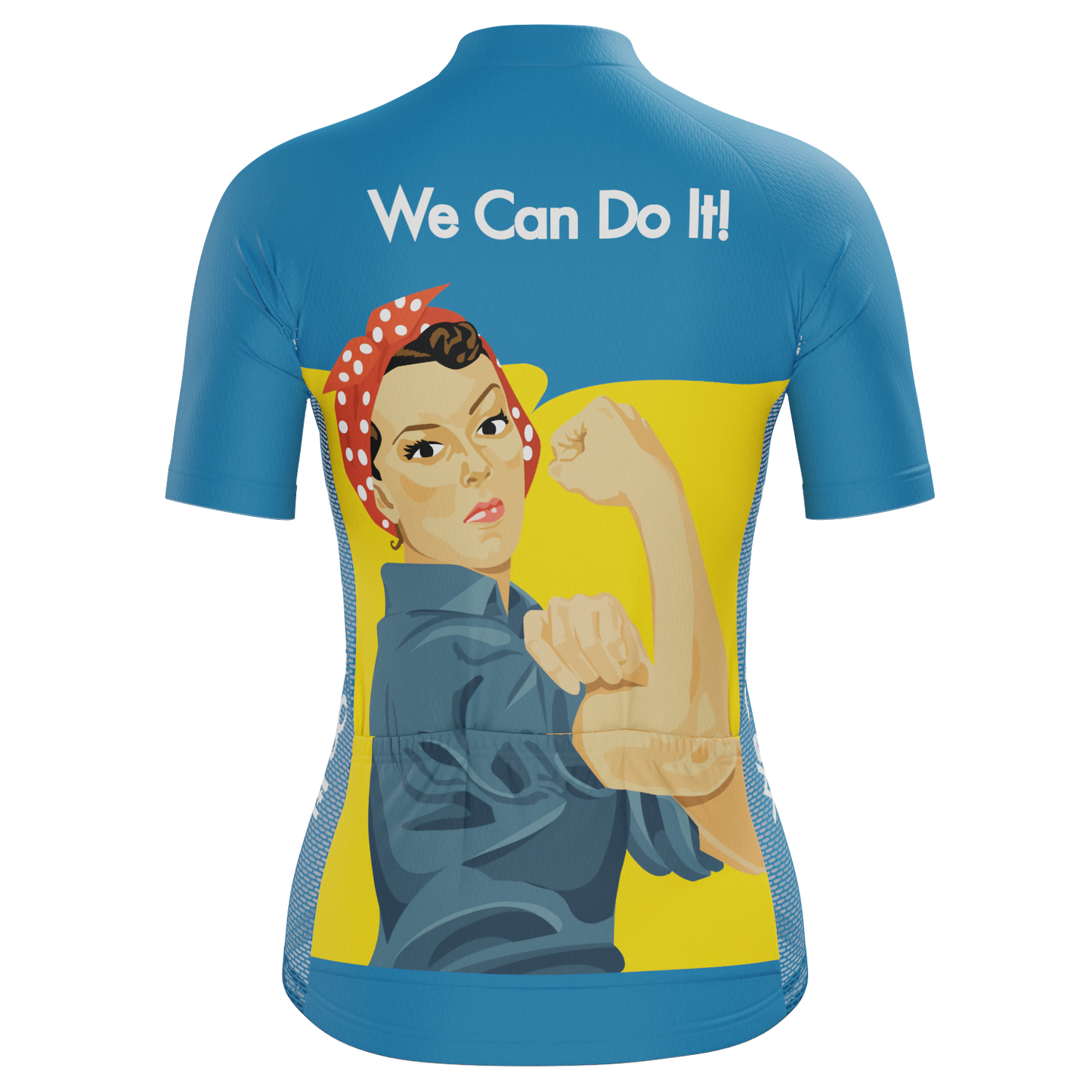 Women's Rosie Riveter Short Sleeve Cycling Jersey