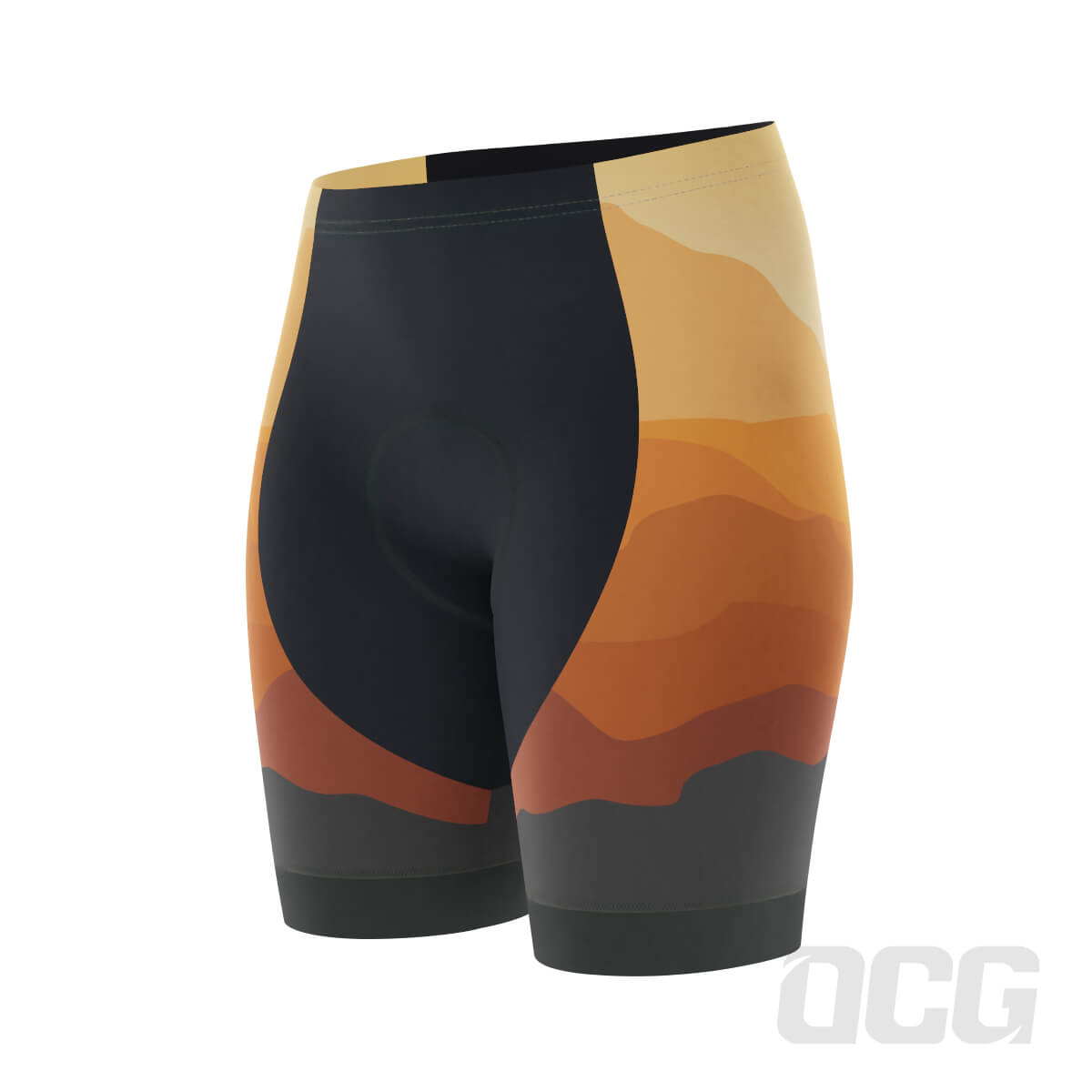 Women's Ride Free Sunset Gel Padded Cycling Shorts